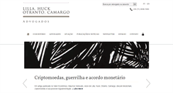 Desktop Screenshot of lhm.com.br